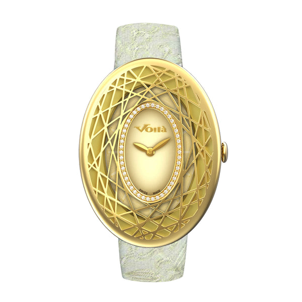 BEIJING DREAM (DIAMONDS 0.23CT - SILK STRAP)