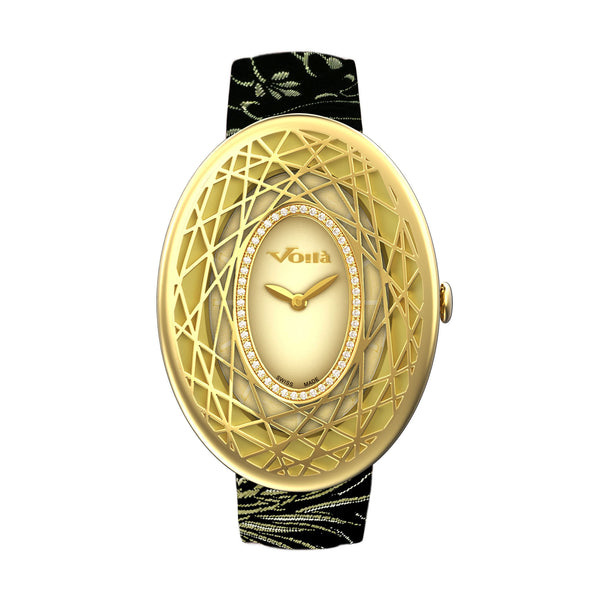 BEIJING DREAM (DIAMONDS 0.23CT - SILK STRAP)