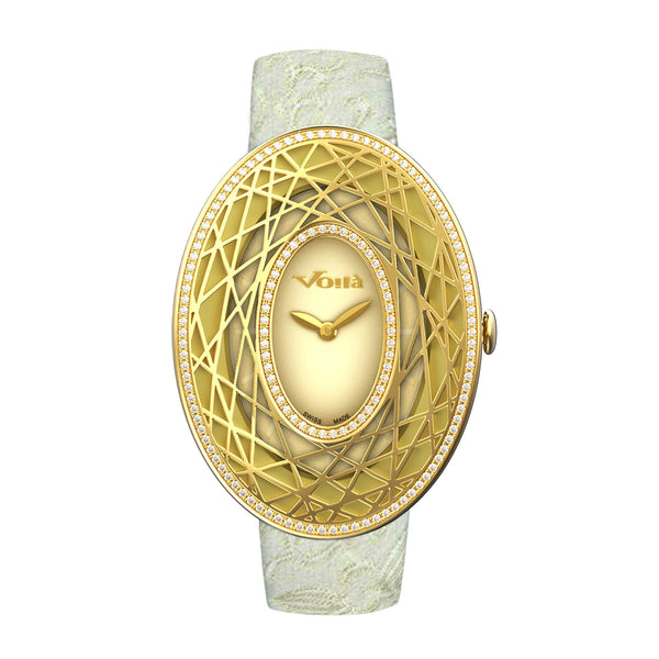 BEIJING DREAM (DIAMONDS 0.72CT - SILK STRAP)