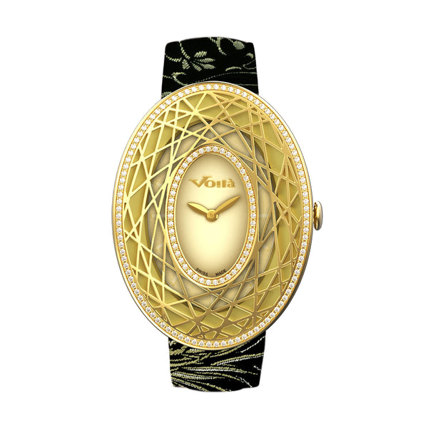 BEIJING DREAM (DIAMONDS 0.72CT - SILK STRAP)