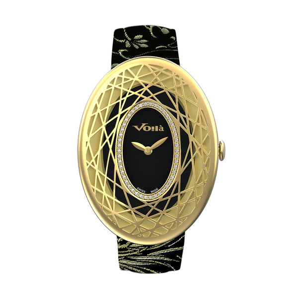 BEIJING DREAM (DIAMONDS 0.23CT - SILK STRAP)