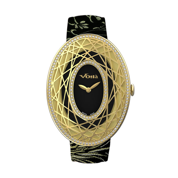 BEIJING DREAM (DIAMONDS 0.72CT - SILK STRAP)