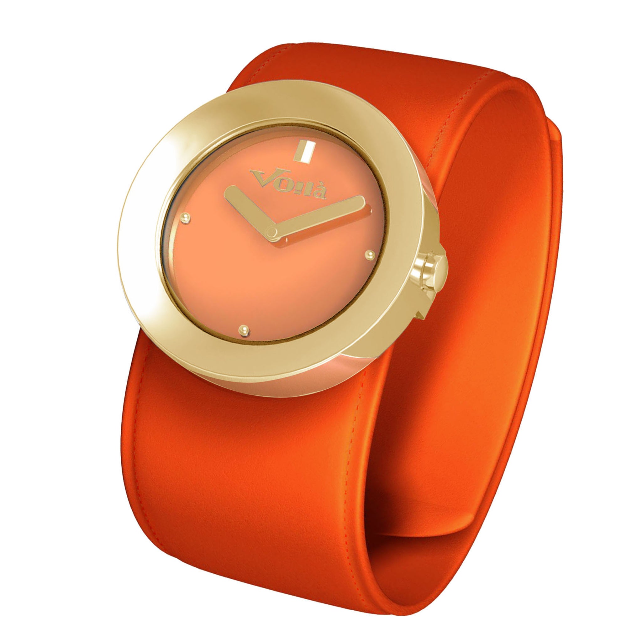 Voila Red OP-LA Pave Watch Laarvee PEA001 Crash Watch - Ruby Dial / Red Bezel - Brand  main image 2