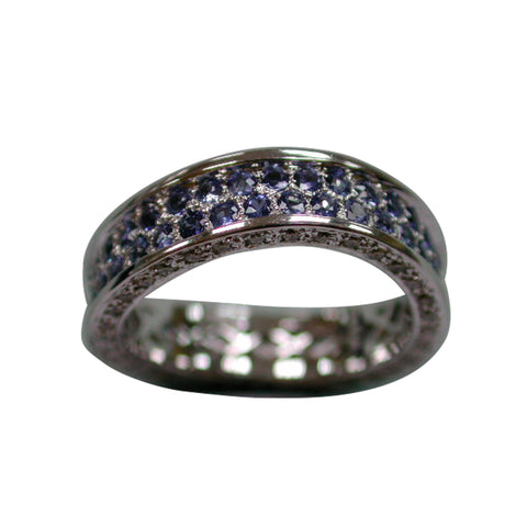 SAPPHIRE WAVE RING